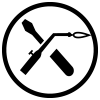 Piktogramm Brennerreparatur